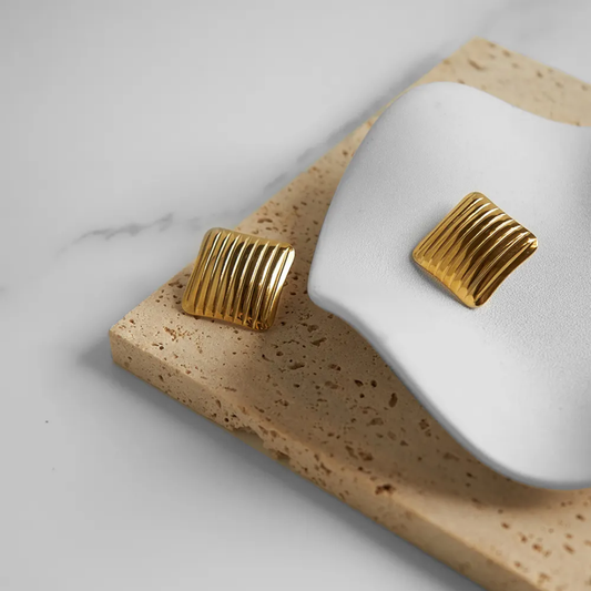 Regal Edge Earrings