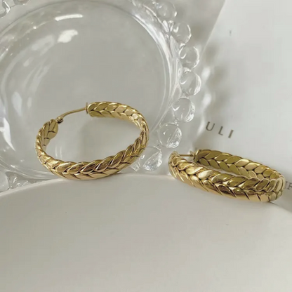 Stella Hoop Earrings