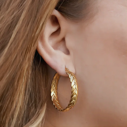 Stella Hoop Earrings