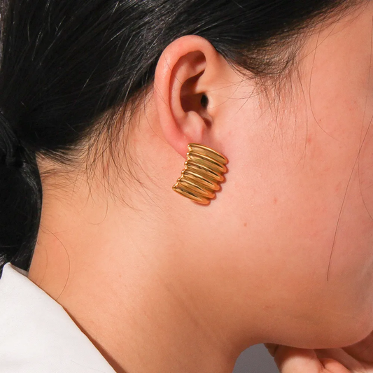Glamour Grid Earrings
