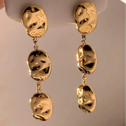 Golden Rhapsody Earrings