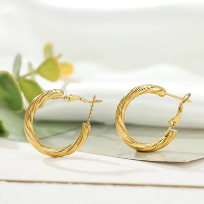 Aura Hoops Earrings