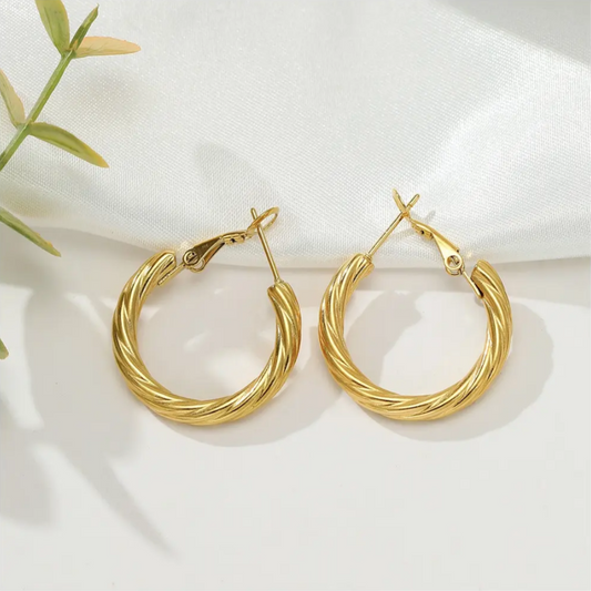 Aura Hoops Earrings