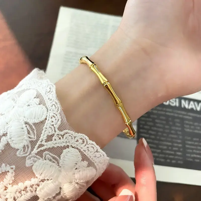 Bamboo Bangle Bracelet