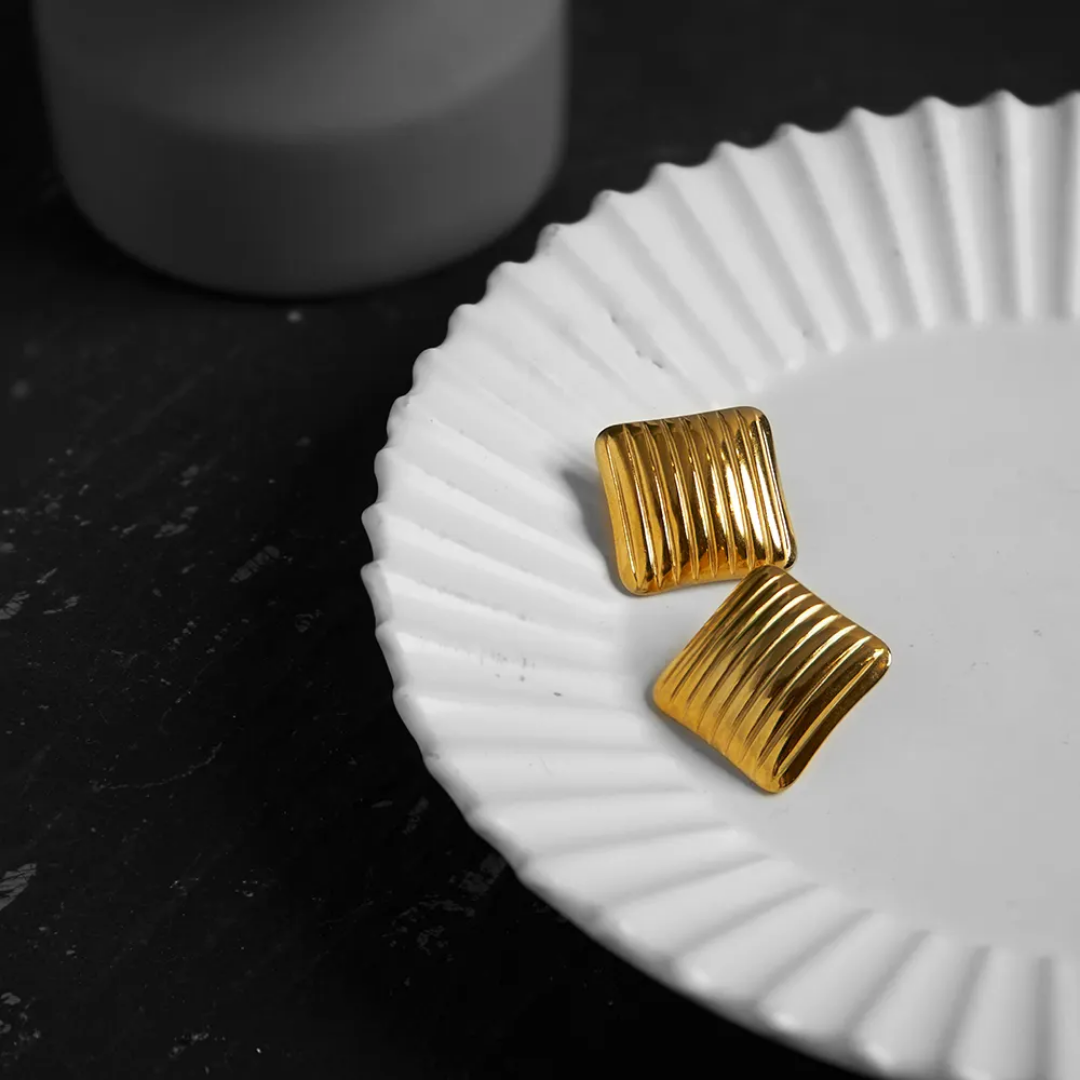 Regal Edge Earrings